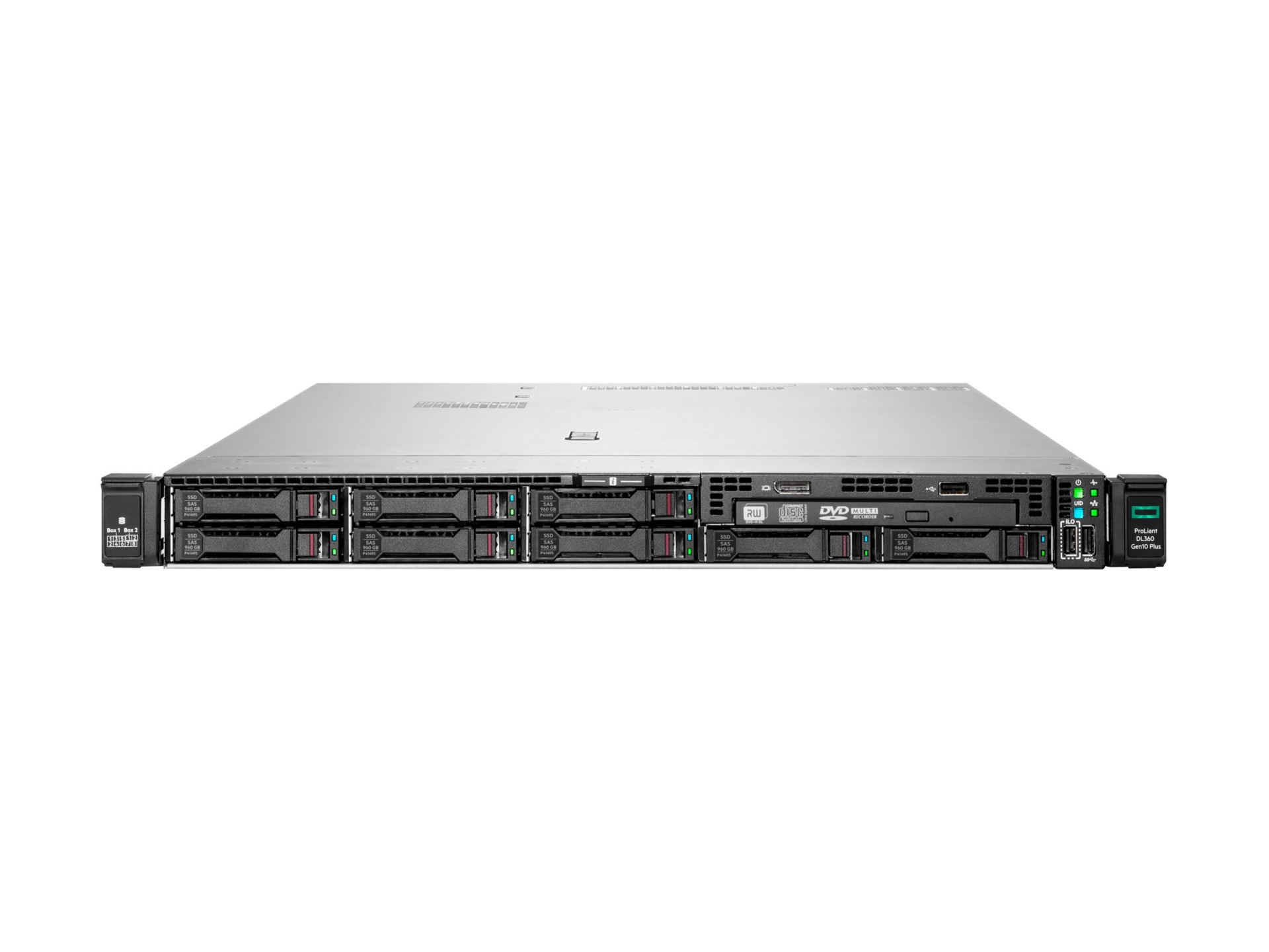 Thumbnail 4 of 6 for HPE ProLiant DL360 Gen10 Plus Network Choice - rack-mountable no CPU - 0 GB - no HDD