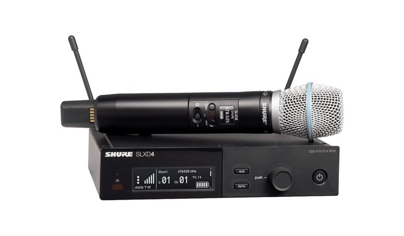 Shure SLX-D Wireless System SLXD24/B87A - J52 Band - wireless microphone system