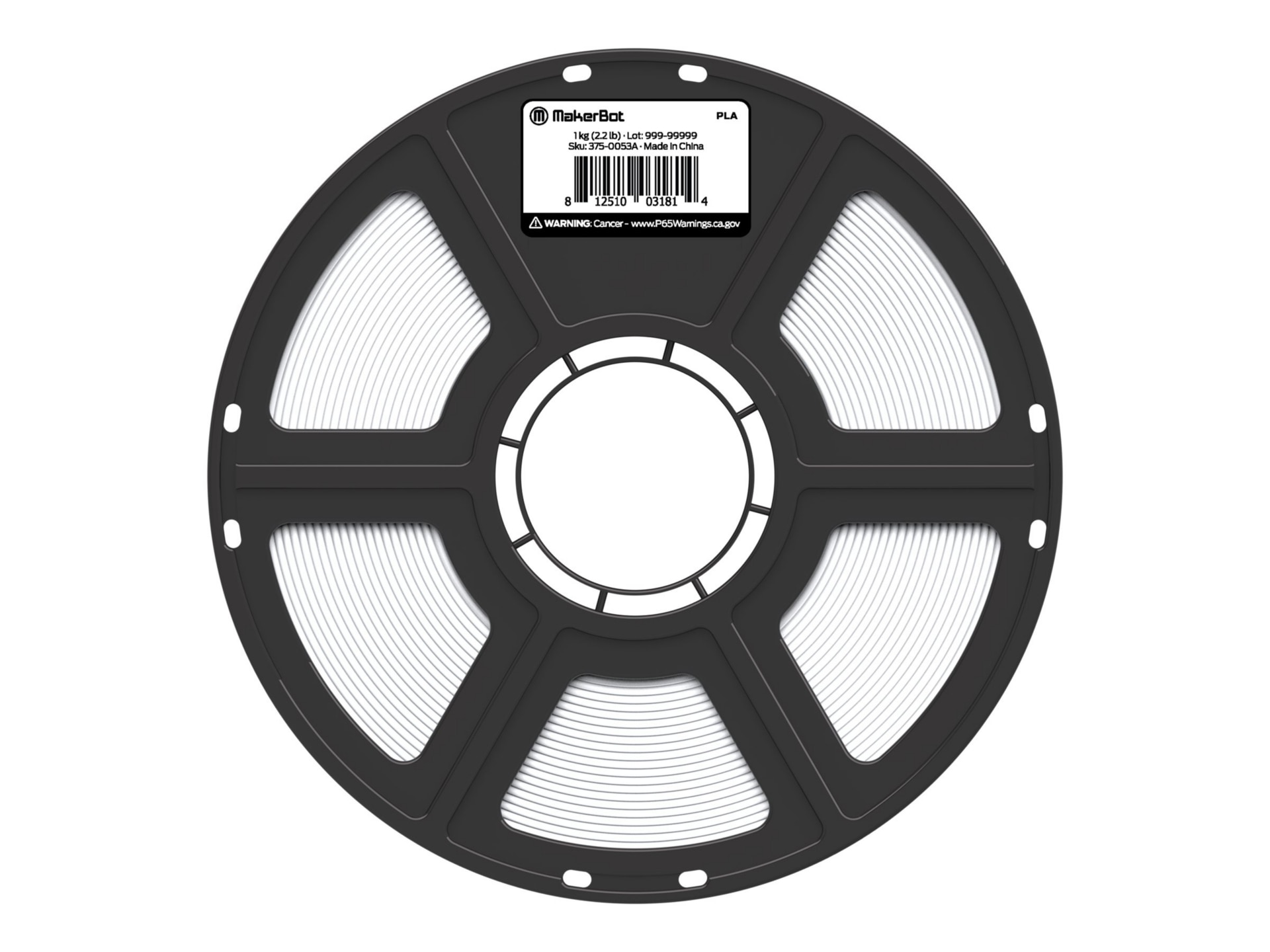 MakerBot - white - PLA filament