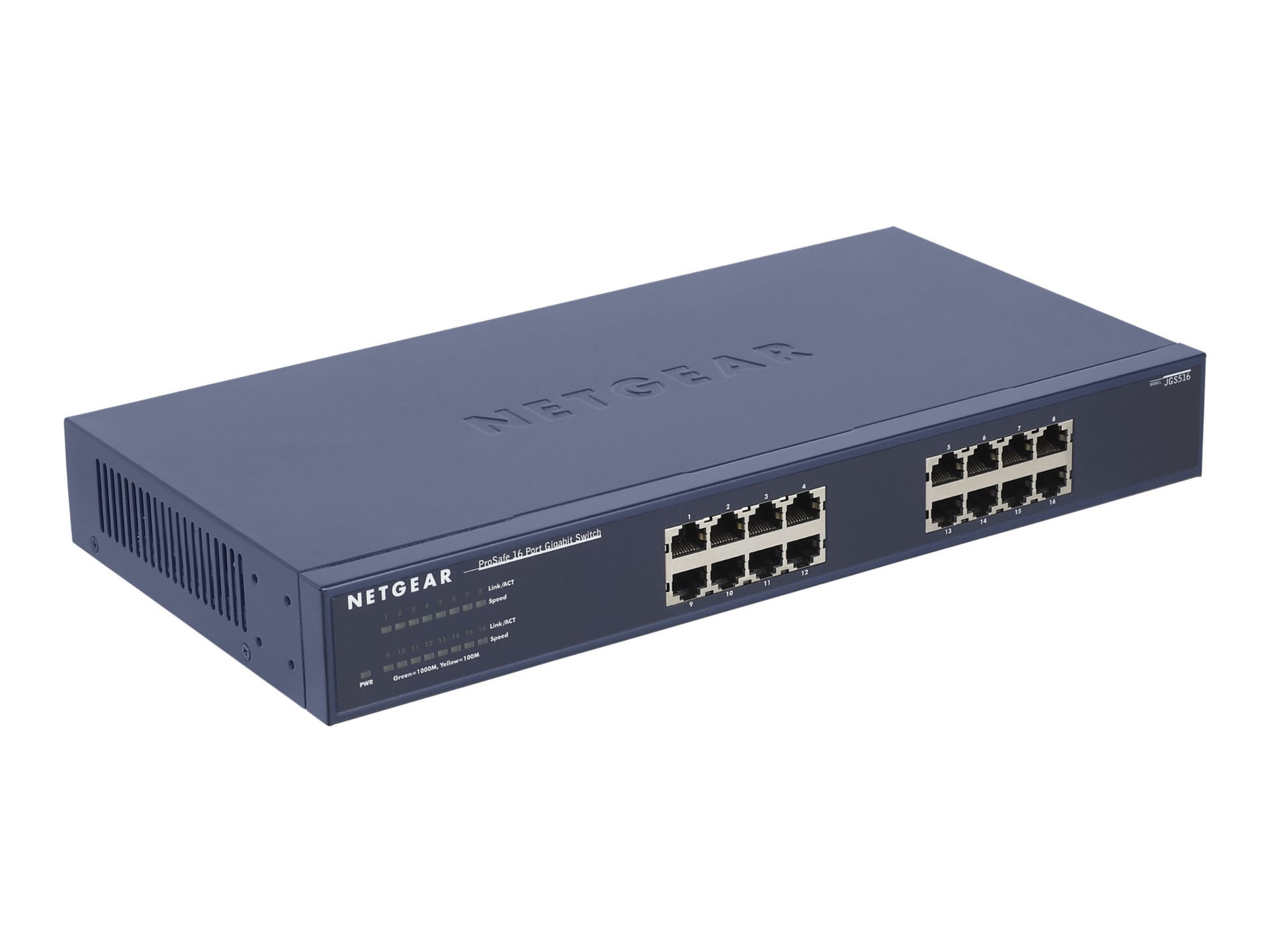 NETGEAR 16-Port Gigabit Unmanaged Switch, JGS516