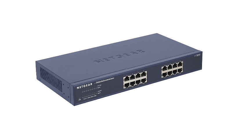 NETGEAR 16-Port Gigabit Unmanaged Switch, JGS516