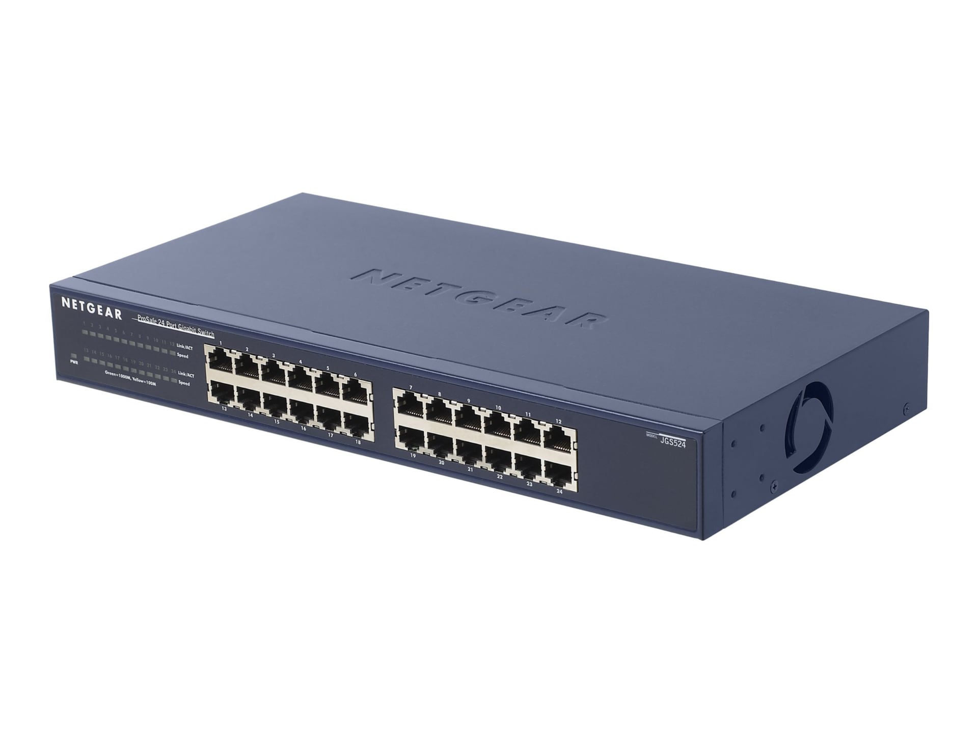 Netgear ProSafe JGS524 24-Port Gigabit Ethernet Switch - JGS524NA - Modular  Switches 