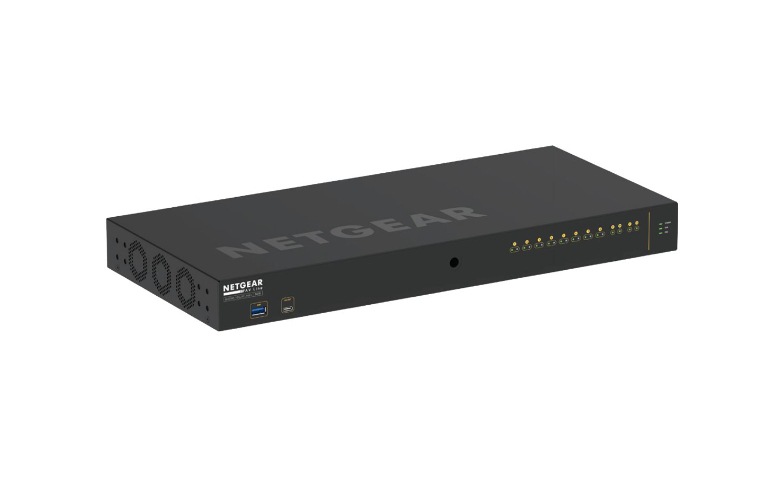 Netgear AV Line M4250-10G2XF-PoE+ Ethernet Switch - GSM4212PX