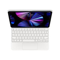 Apple Magic Keyboard - keyboard and folio case - with trackpad - QWERTY - Canadian French - white