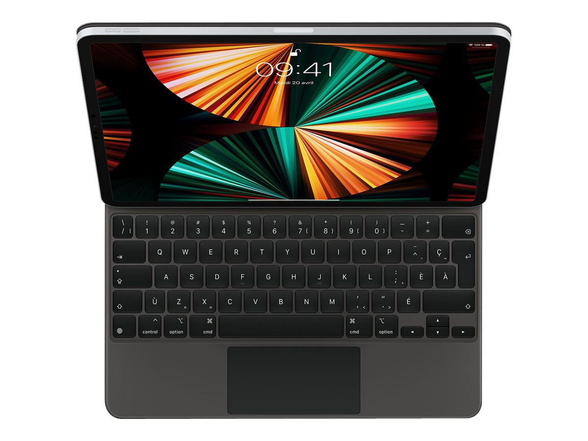 Apple Magic Keyboard - keyboard and folio case - with trackpad - QWERTY - Canadian French - black