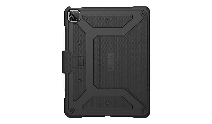 UAG Rugged Case for iPad Pro 12.9 - in (6th/5th/4th, Gen)  -  Metropolis Series -  Black