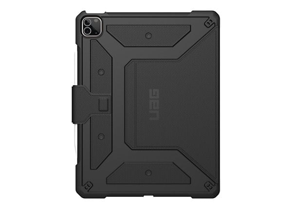 UAG Rugged Case for iPad Pro 12.9 - in (6th/5th/4th, Gen) - Metropolis  Series - Black