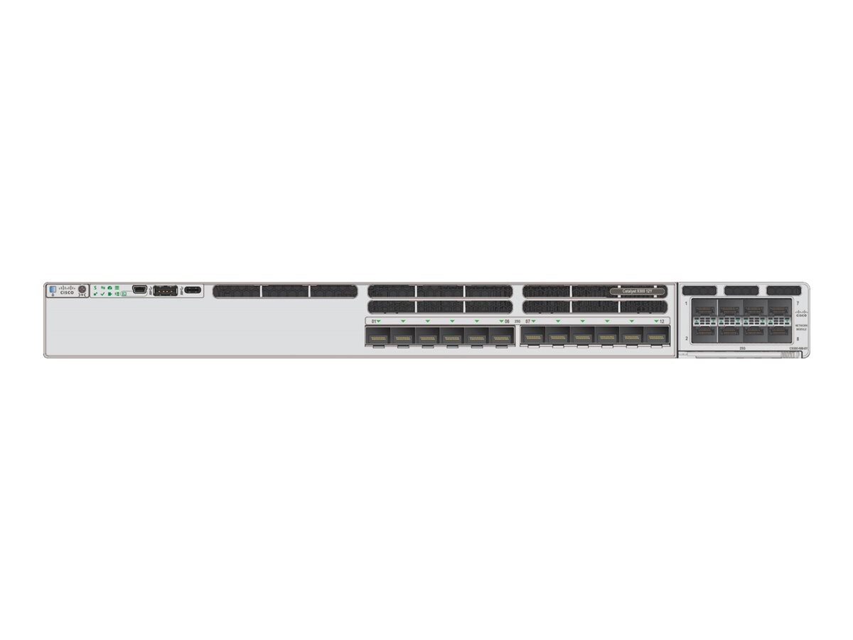 Cisco Catalyst 9300X - Network Essentials - switch - 12 ports - managed - rack-mountable
