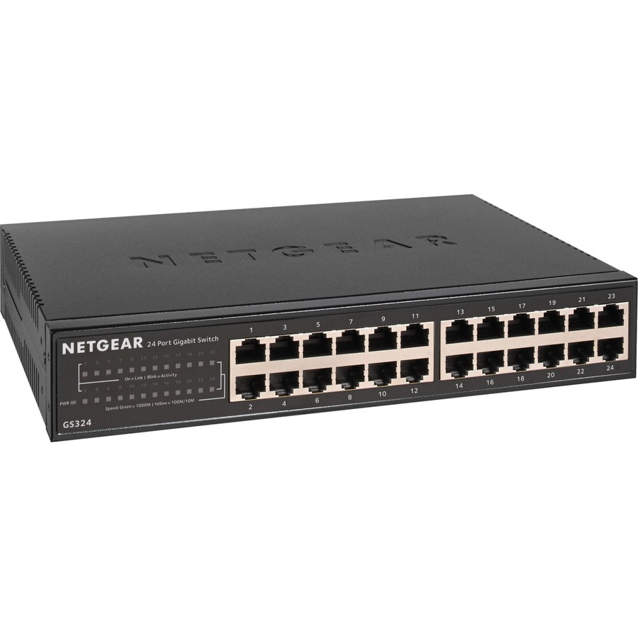 NETGEAR 24-port Gigabit Unmanaged Switch for plug-and-play connectivity ...