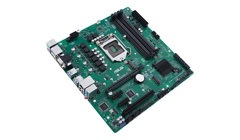 Asus Pro B460M-C/CSM - motherboard - micro ATX - LGA1200 Socket - B460