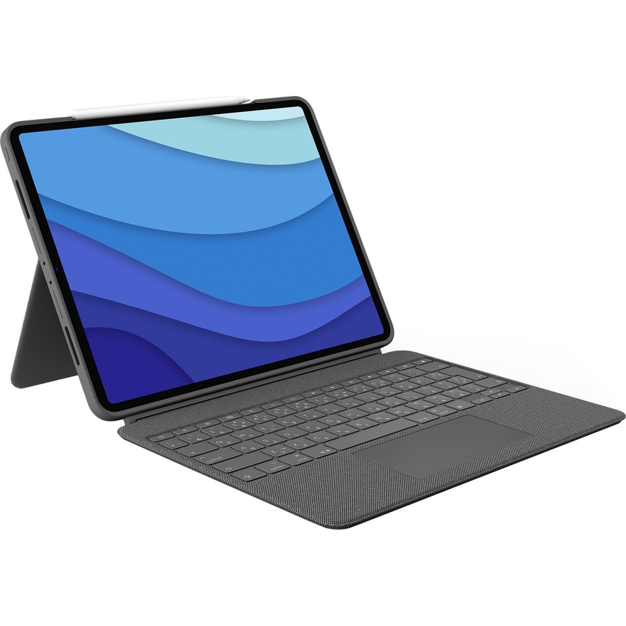 Ocean petulance kristen Logitech Combo Touch for iPad Pro 12.9-inch (5th and 6th gen) - keyboard  and folio case - with trackpad - oxford gray - 920-010097 - Keyboards -  CDW.com