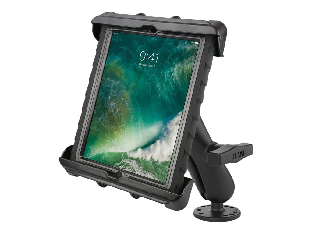 RAM Tab-Tite RAM-138-TAB17U Large Tablet Holder with Flat Surface Mount - m