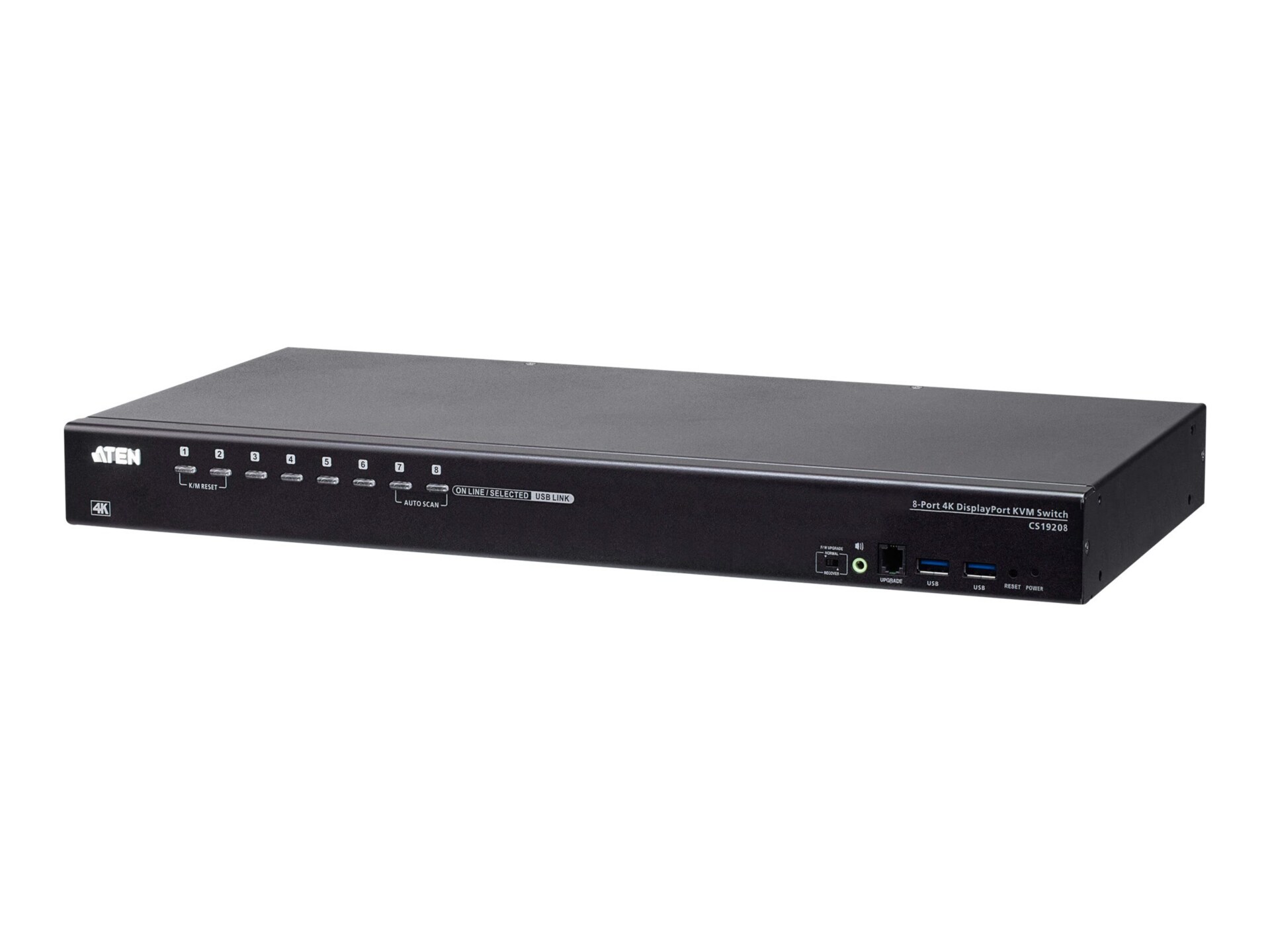 ATEN CS19208 - KVM / audio / USB switch - 8 ports - rack-mountable