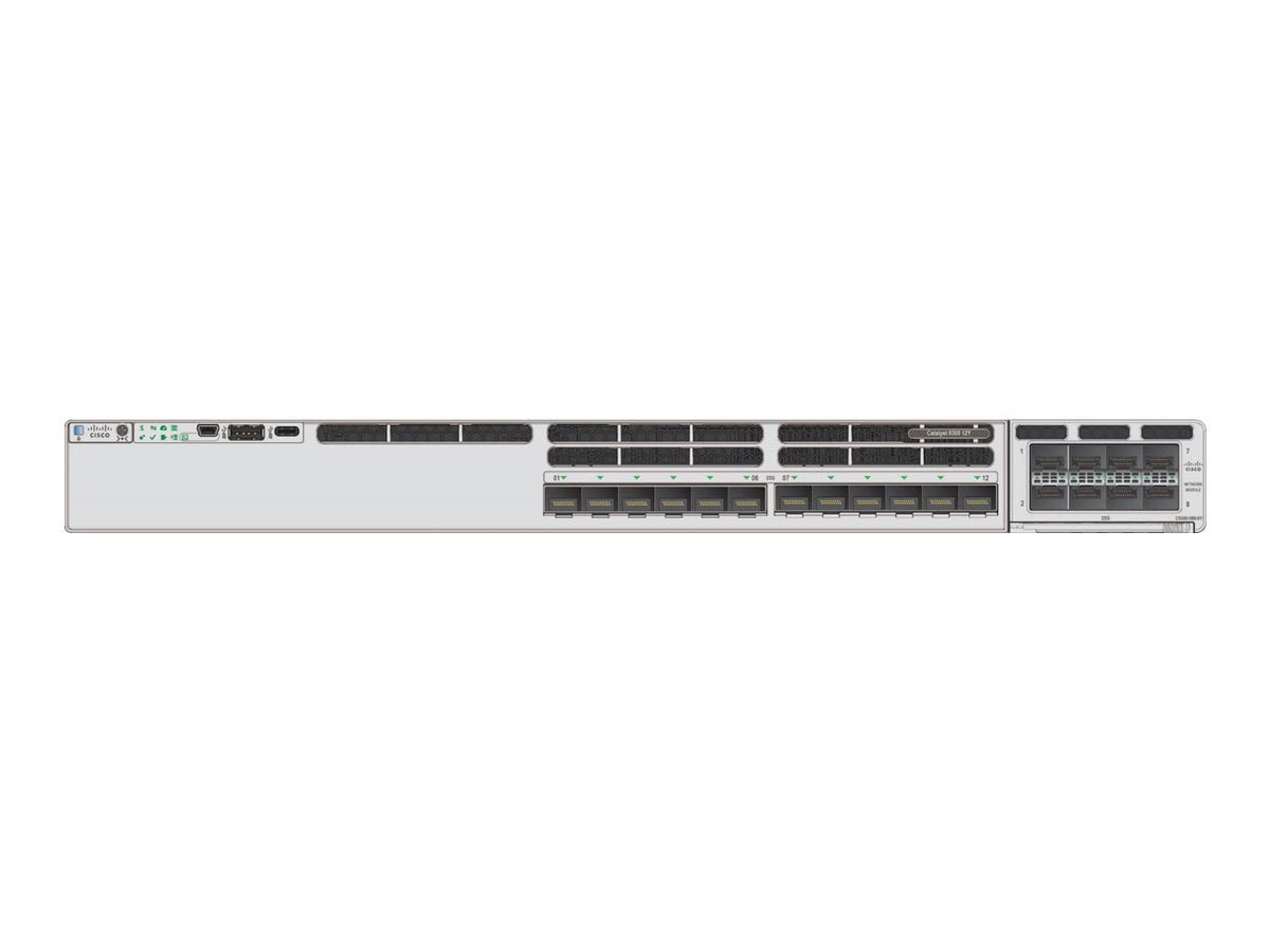 Cisco Catalyst 9300X - Network Advantage - switch - 12 ports - managed - rack-mountable