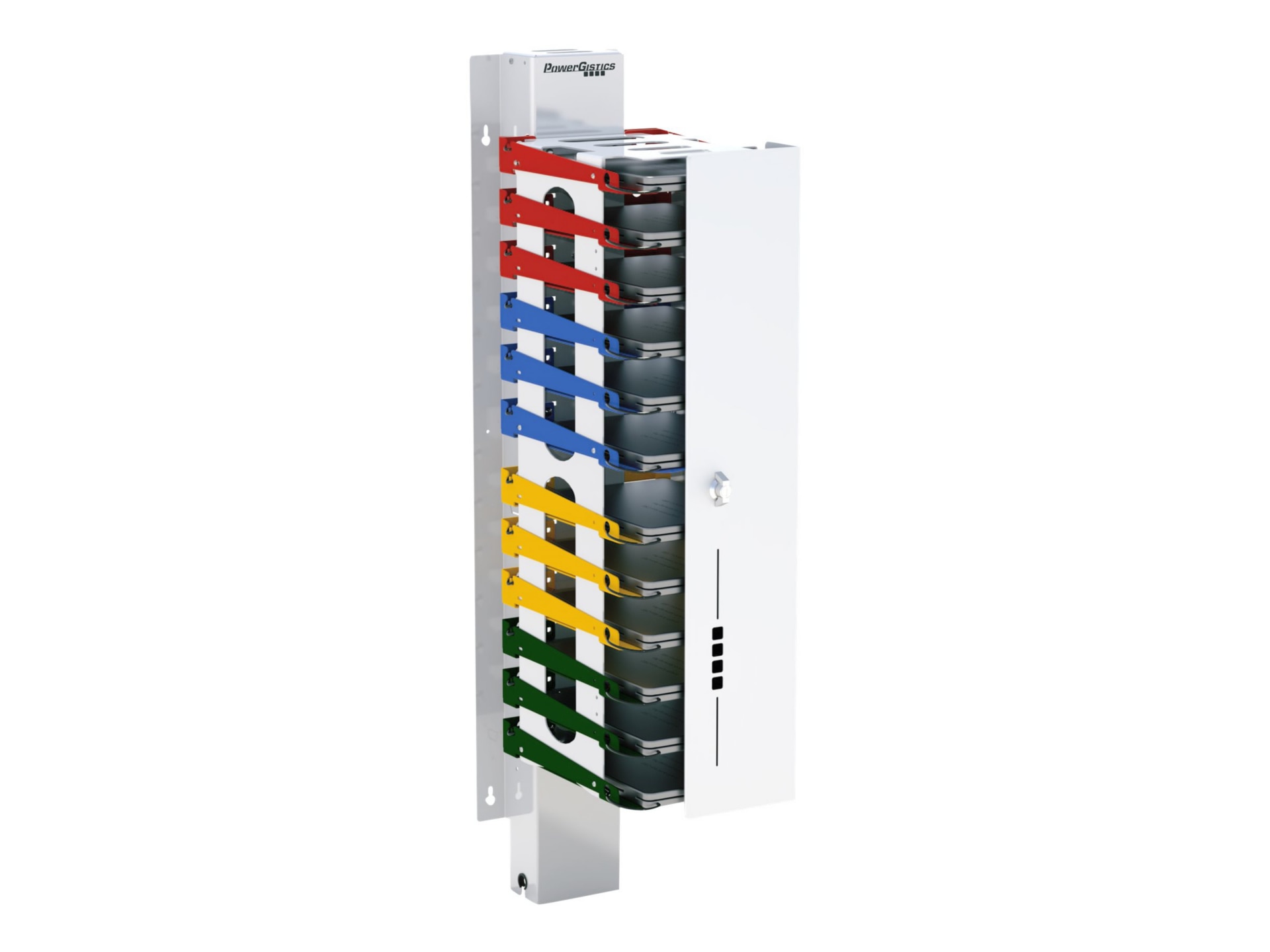 PowerGistics CORE12 USB - shelving system - for 12 tablets / notebooks