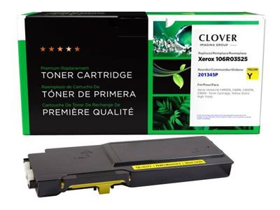 Clover Imaging Group - Extra High Yield - yellow - compatible - remanufactured - toner cartridge (alternative for: Xerox