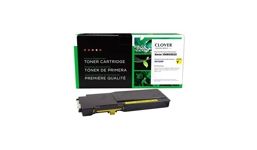 Clover Imaging Group - Extra High Yield - yellow - compatible - remanufactured - toner cartridge (alternative for: Xerox