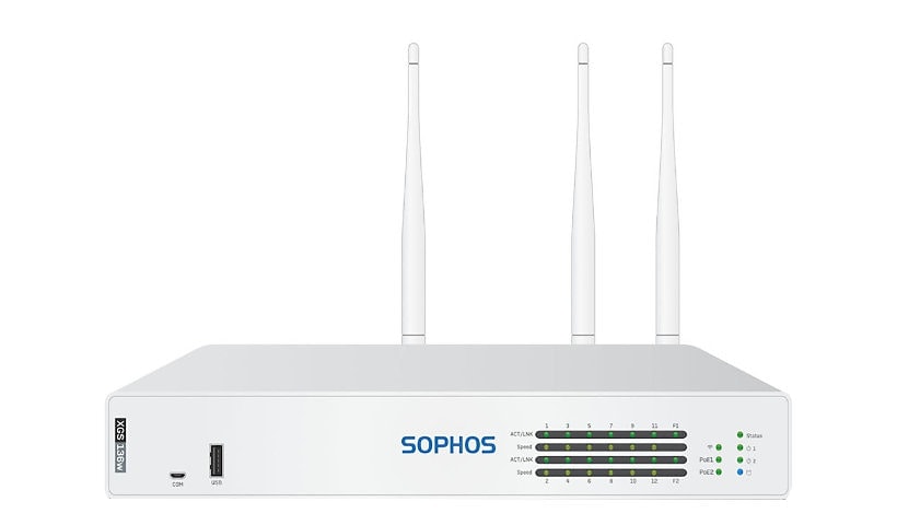 Sophos XGS 136w - security appliance - Wi-Fi 5, Wi-Fi 5 - with 3 years Xstr