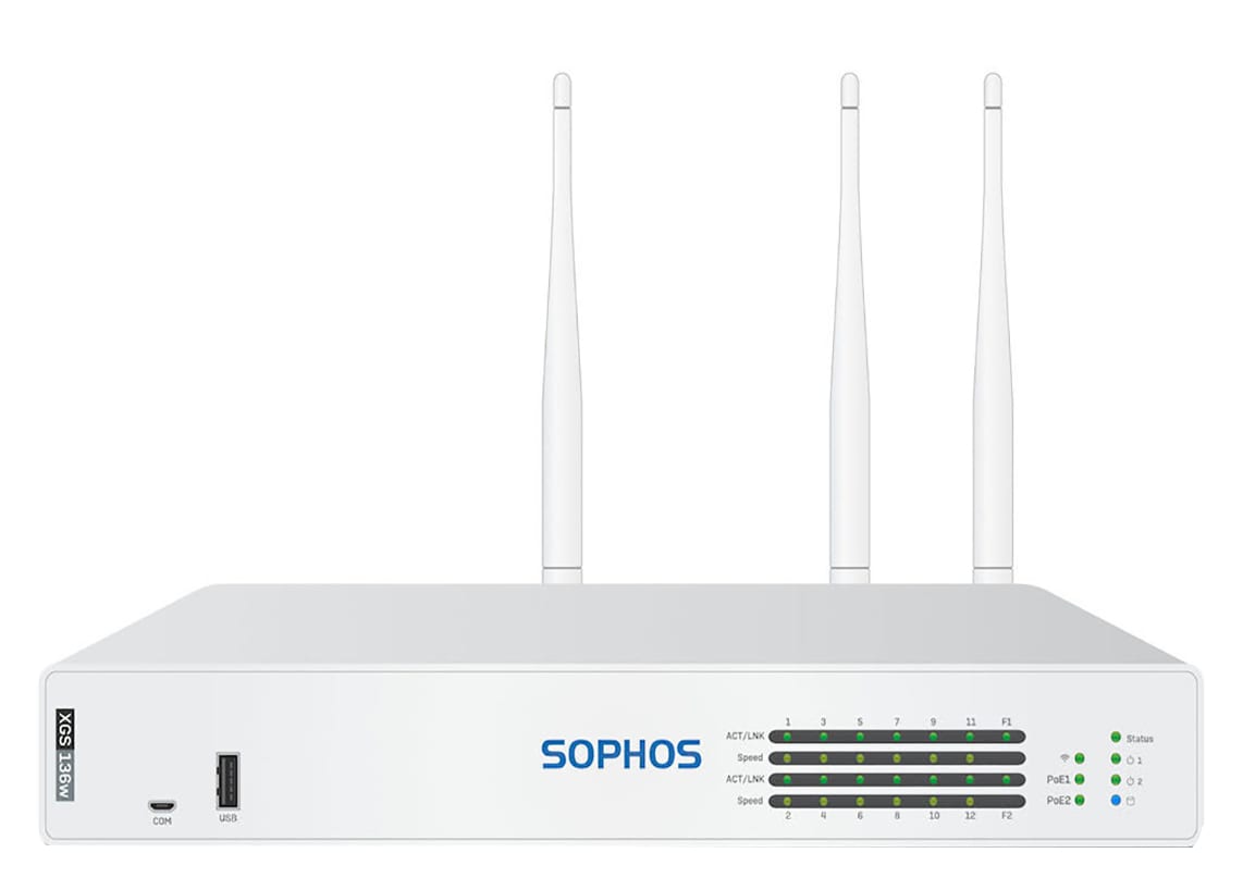 Sophos XGS 136w - security appliance - Wi-Fi 5, Wi-Fi 5 - with 5 years Xstr