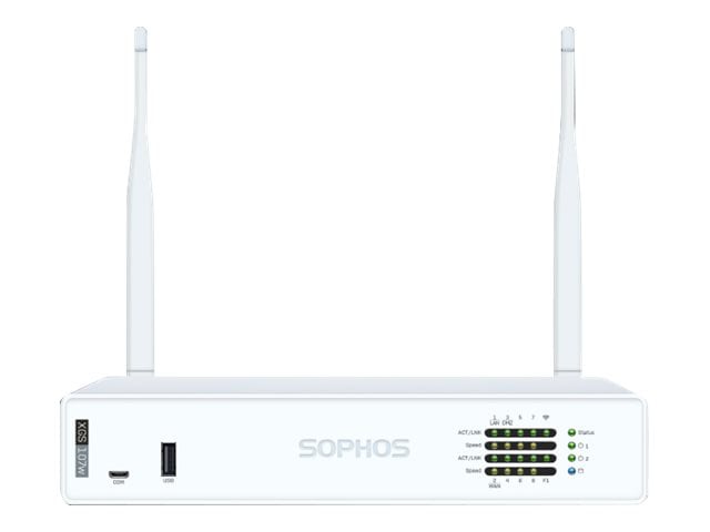 Sophos XGS 107w - security appliance - Wi-Fi 5, Wi-Fi 5 - with 3 years Xstream Protection