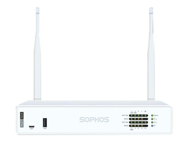 Sophos XGS 107w - security appliance - Wi-Fi 5 - with 5 years Standard Protection