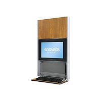 Enovate Medical e550 Hall Wallstation cabinet unit - for LCD display / keyb