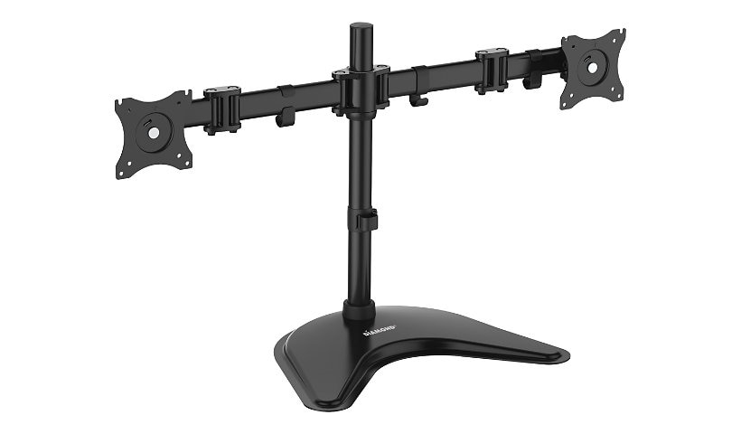 Diamond Ergo DMTA220 mounting kit - adjustable arm - for 2 monitors - black