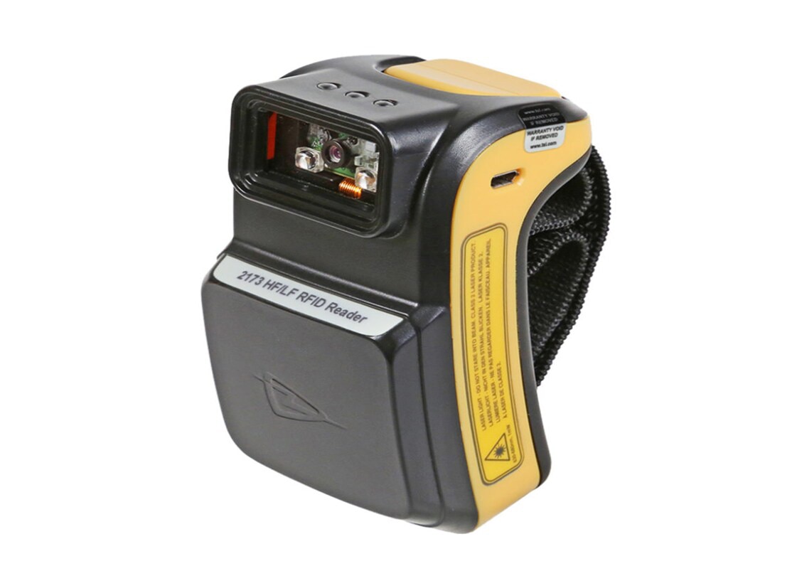 TSL 2173 Wearable Bluetooth LF/HF RFID Reader with 2D Imager