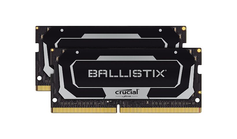 Ballistix - DDR4 - kit - 32 Go: 2 x 16 GB - SO-DIMM 260-pin - 3200 MHz / PC