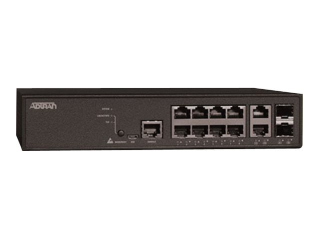ADTRAN NetVanta 1560-08 - switch - 12 ports - managed - rack-mountable