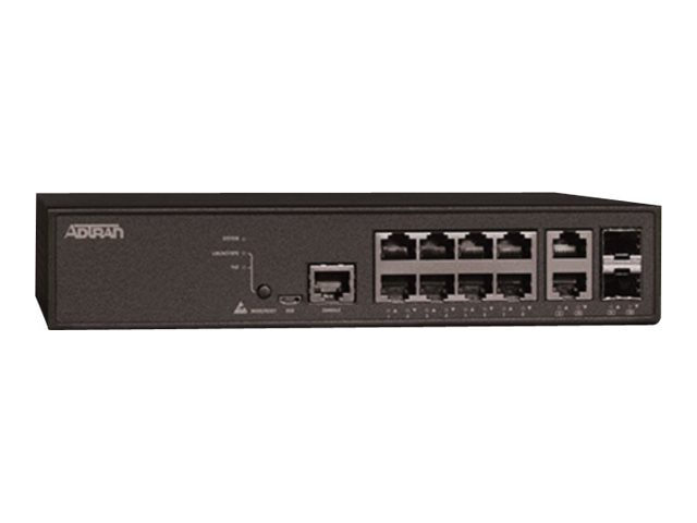 ADTRAN NetVanta 1560-08 - switch - 12 ports - managed - rack-mountable