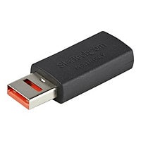 StarTech.com Secure Charging USB Data Blocker Adapter – Male/Female Adapter
