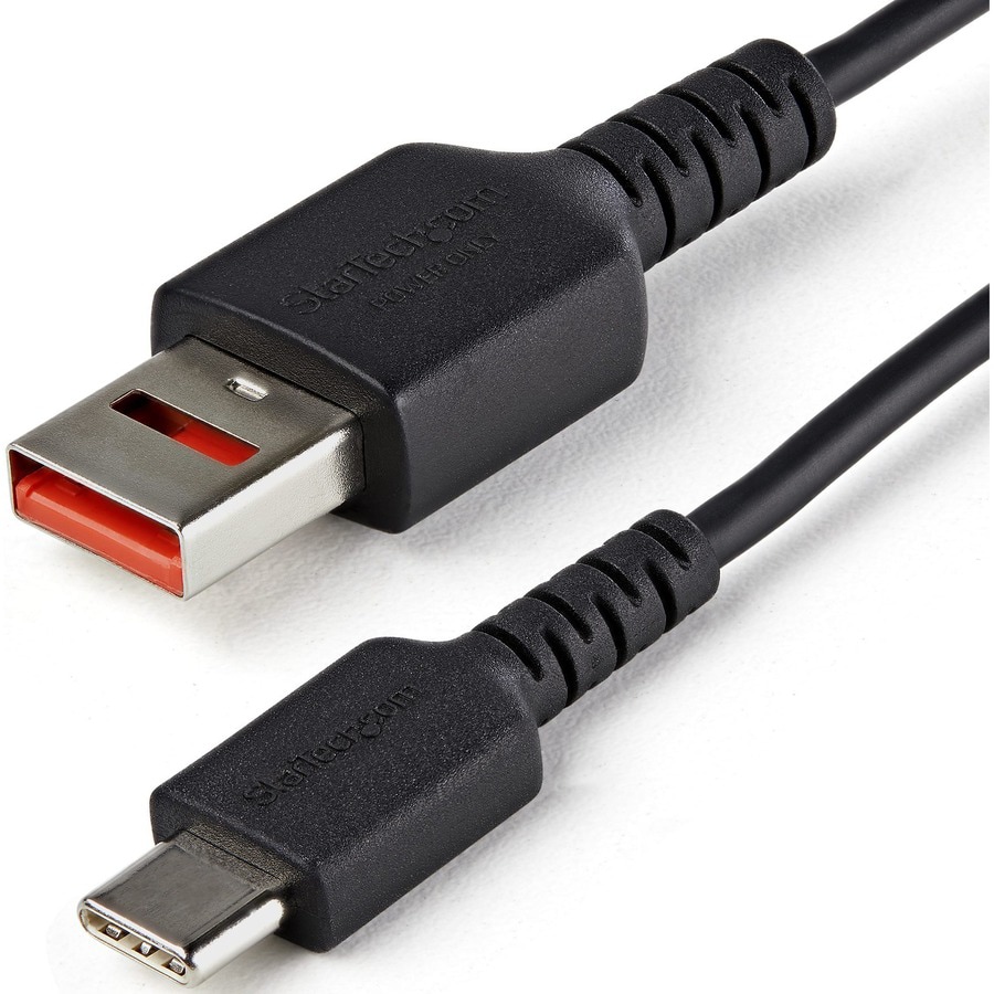 StarTech.com 3ft Secure Charging Cable – USB-A to USB-C Data Blocker Cable