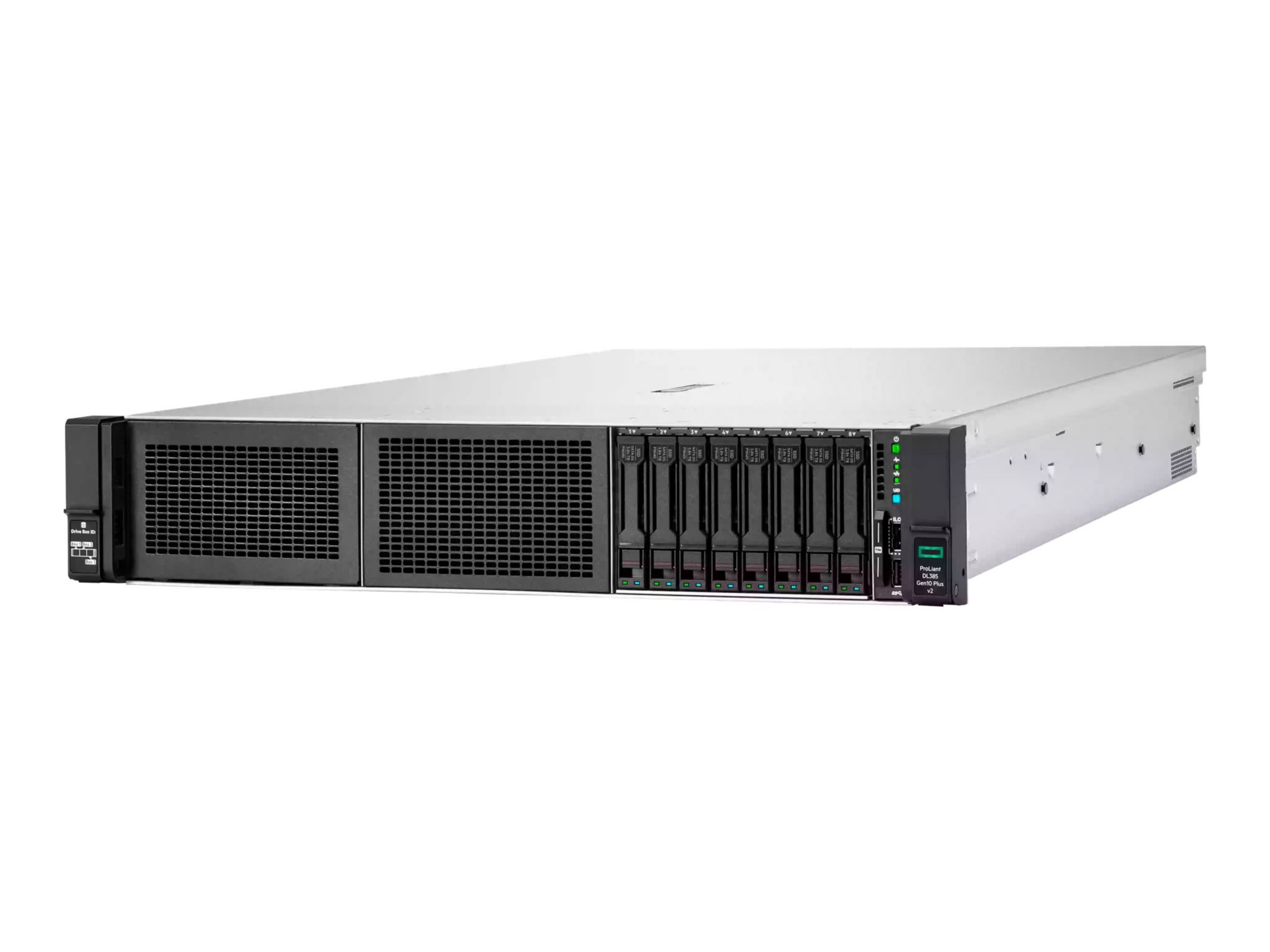HPE ProLiant DL385 Gen10 Plus V2 - rack-mountable no CPU - 0 GB - no HDD