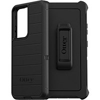 OtterBox Defender Series Pro Rugged Carrying Case (Holster) Samsung Galaxy S21 Ultra 5G Smartphone - Black