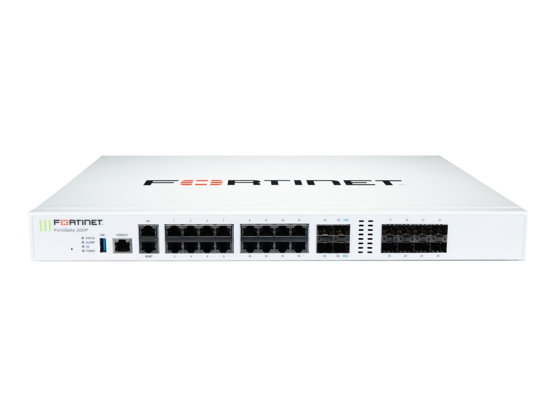 Fortinet FortiGate 200F - security appliance - with 1 year ASE FortiCare and FortiGuard 360 Protection Bundle