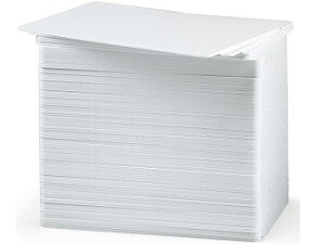 Datacard Plastic Cards White