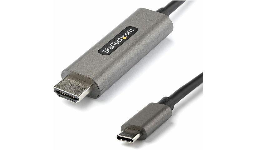 StarTech.com 10ft (3m) USB C to HDMI Cable 4K 60Hz w/ HDR10 - USB Type-C to HDMI 2.0b Adapter Cable