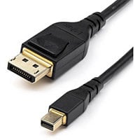 StarTech.com 3ft VESA Certified Mini DisplayPort to DisplayPort 1.4 Cable 8K 60Hz HBR3 4K mDP to DP