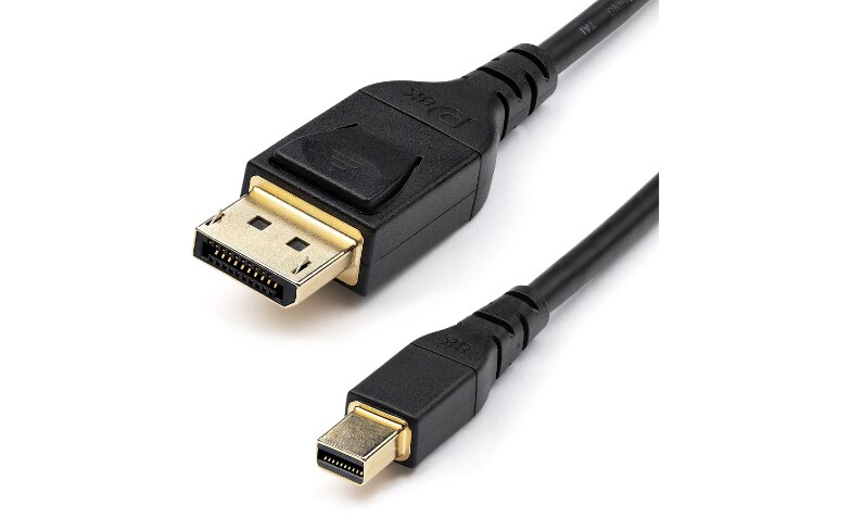 3ft VESA Certified Mini DisplayPort to DisplayPort 1.4 Cable 8K 60Hz HBR3 4K mDP to DP - DP14MDPMM1MB - Monitor Cables & Adapters - CDW.com