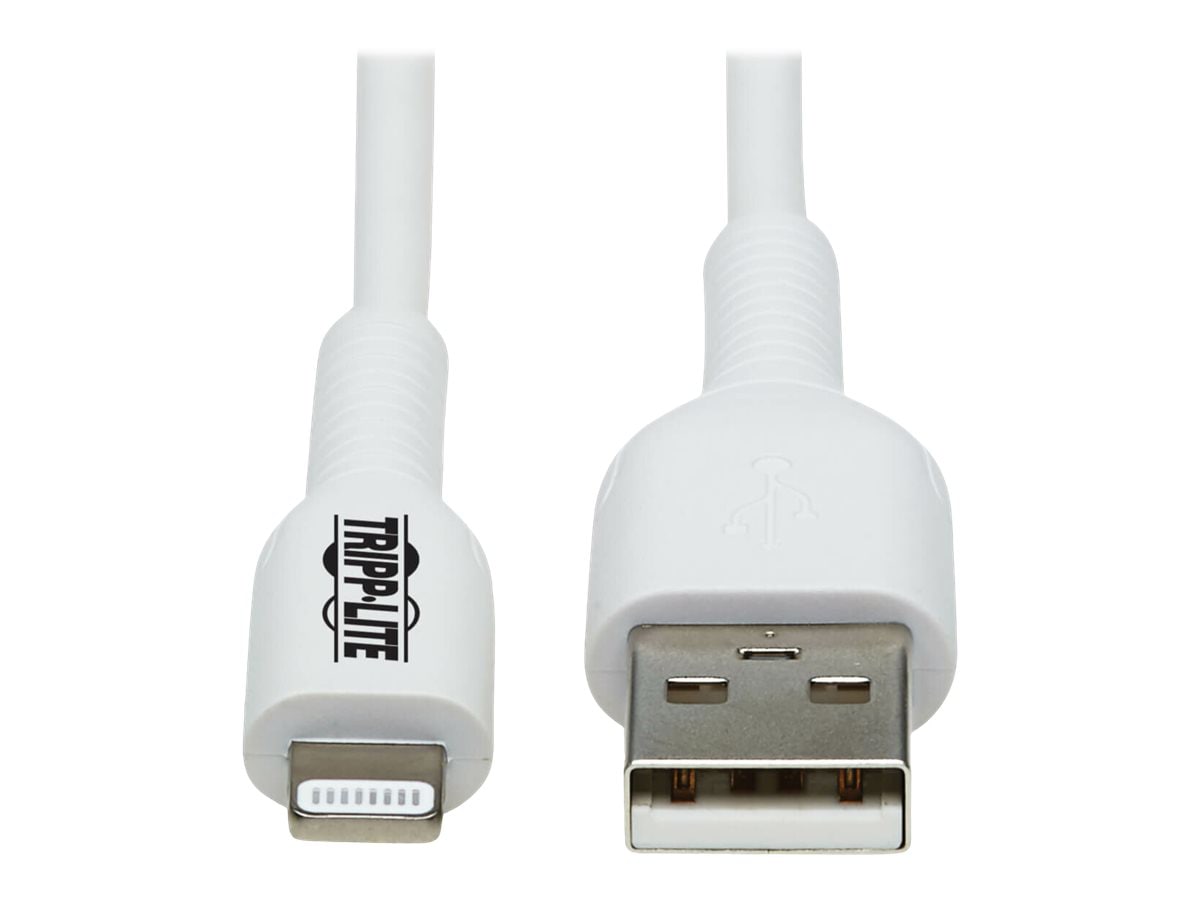 Tripp Lite Safe-IT USB-A to Lightning Sync/Charge Cable Antibacterial 1M