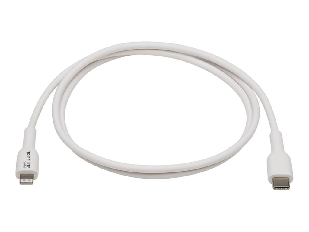 Tripp Lite Safe-IT USB-C to Lightning Sync/Charge Antibacterial Cable - Thumbnail 2
