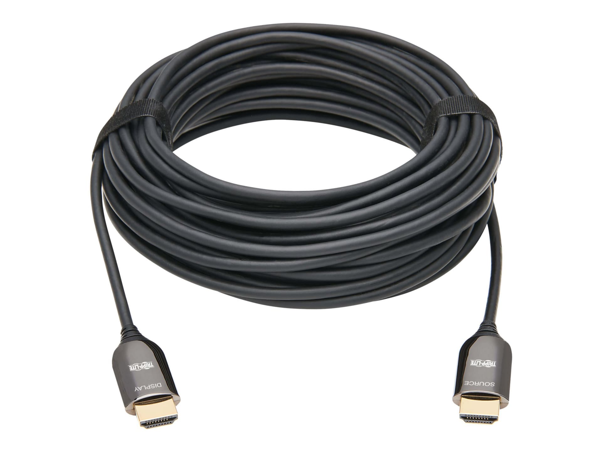 Eaton Tripp Lite Series 8K HDMI Plenum-Rated Fiber Active Optical Cable AOC