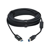 Tripp Lite USB-A to USB-B Fiber Active Optical Cable AOC USB 3.2 Gen 1 30M