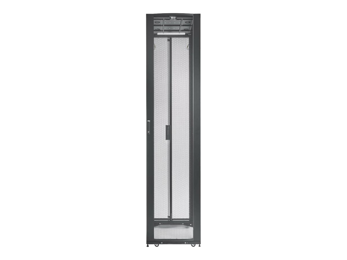 Tripp Lite Rack Enclosure Server Cabinet 52U 42in Depth w Sides & Doors
