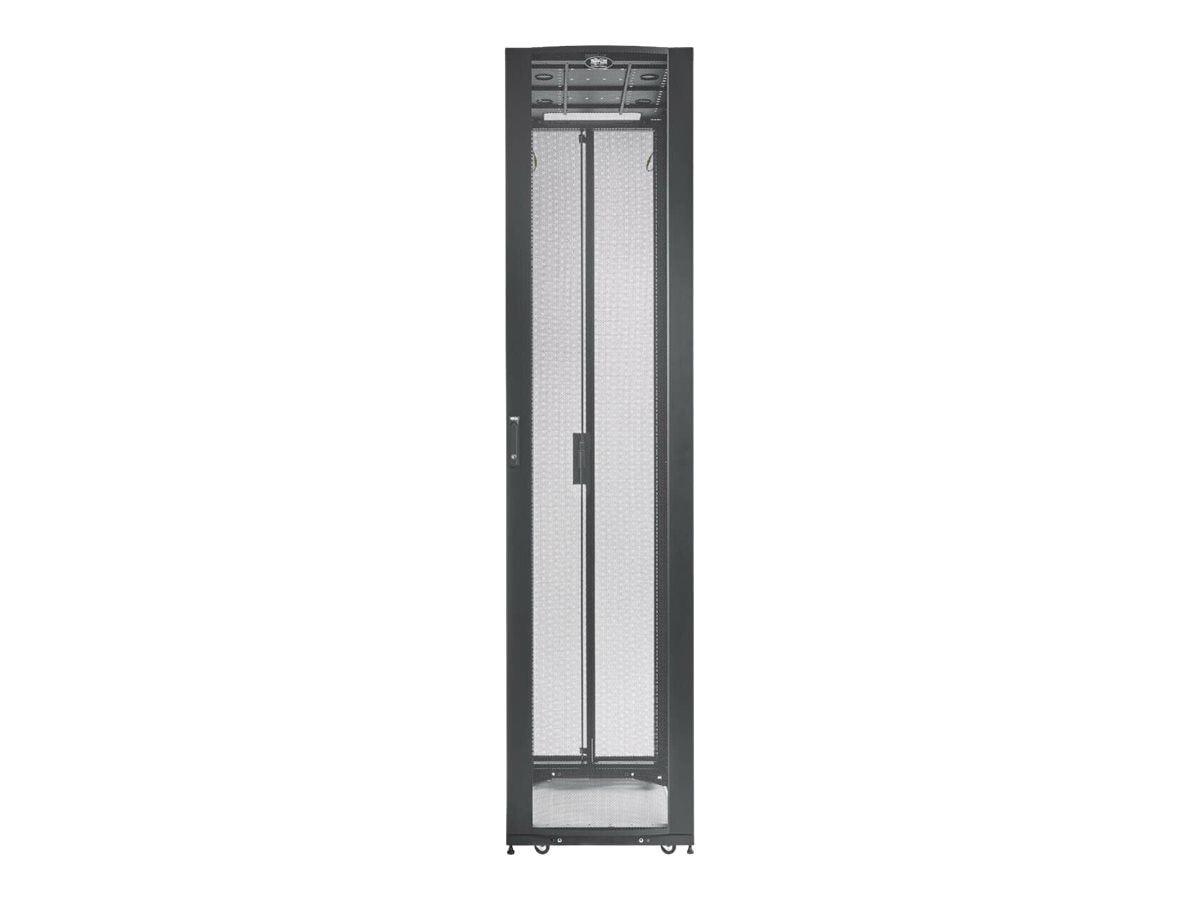 Tripp Lite SmartRack Deep Server Rack - 42 in. Depth, Doors and Side Panels Included - rack - 52U