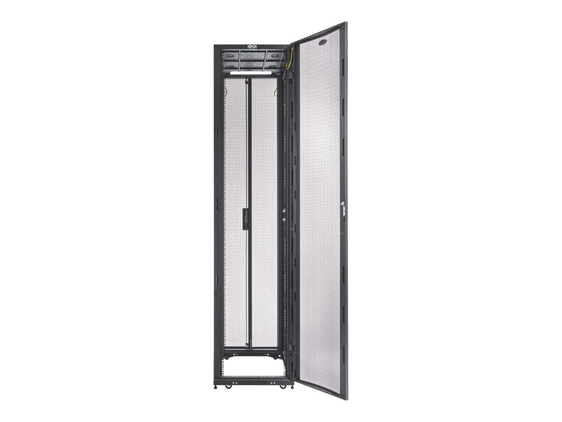 Tripp Lite Rack Enclosure Server Cabinet 55U Standard Depth w Sides & Doors