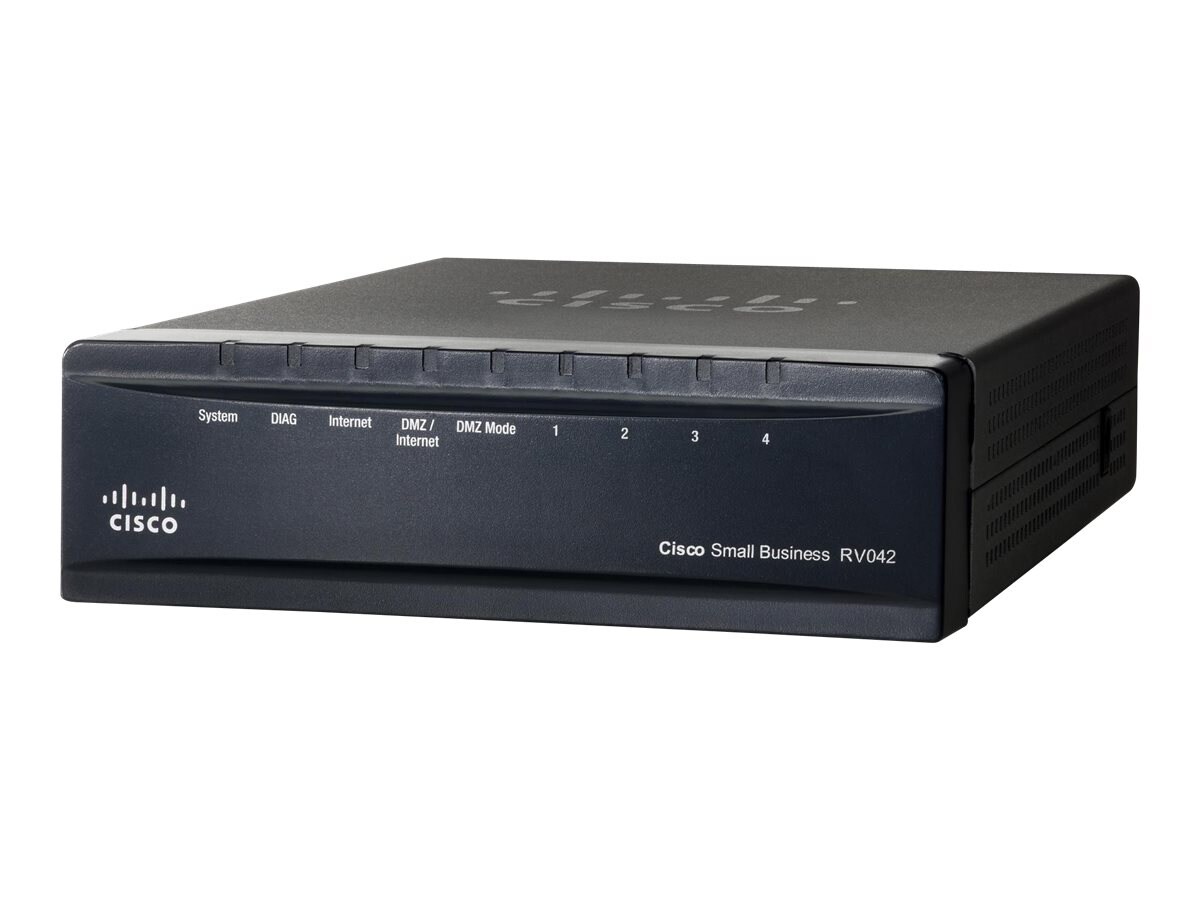 Cisco RV042 Dual WAN VPN Router - 4 Port