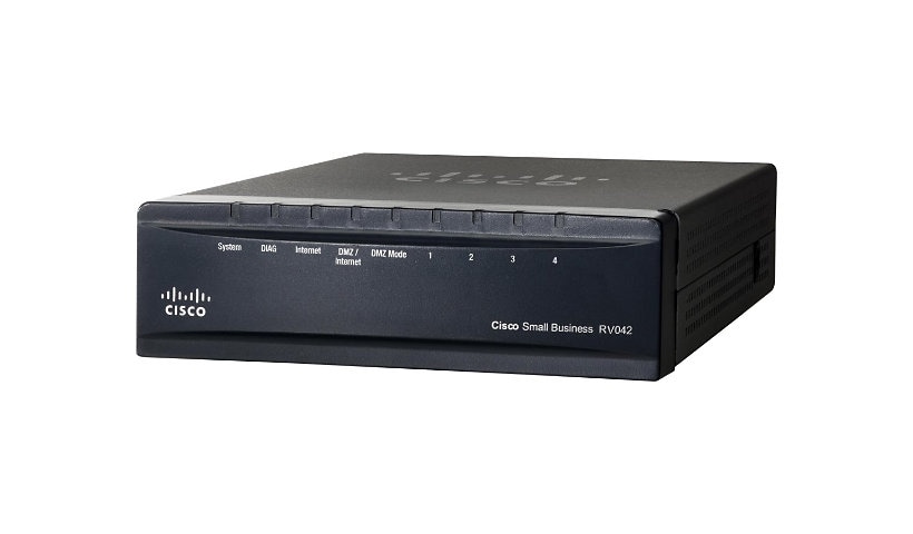 Cisco RV042 Dual WAN VPN Router - 4 Port