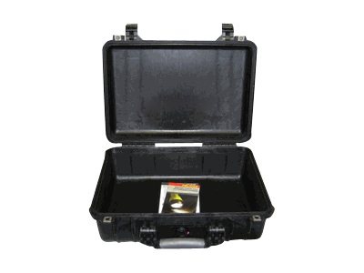 PELICAN 1500 CASE NO FOAM BLACK